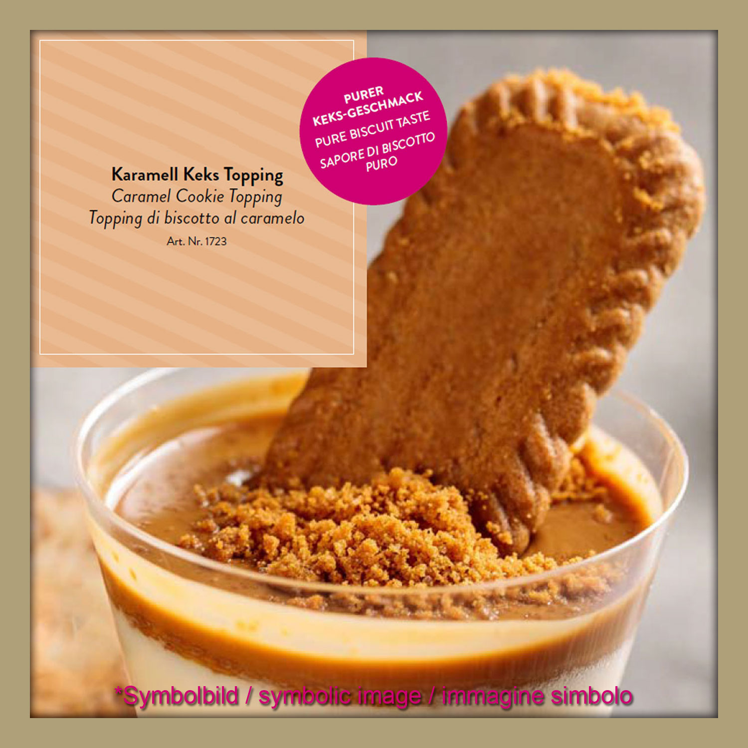 Karamell Keks Topping